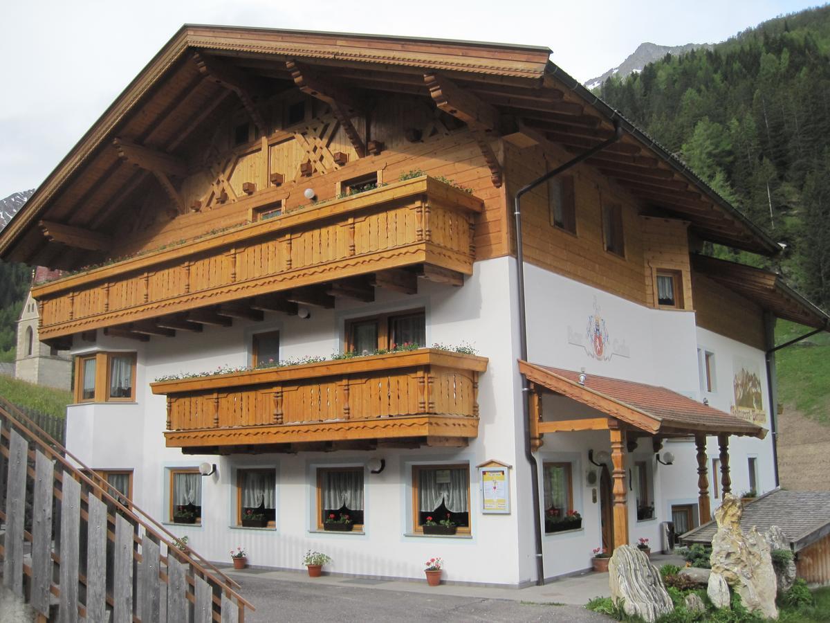 Gasthof Trausberg Corvara in Passiria Buitenkant foto